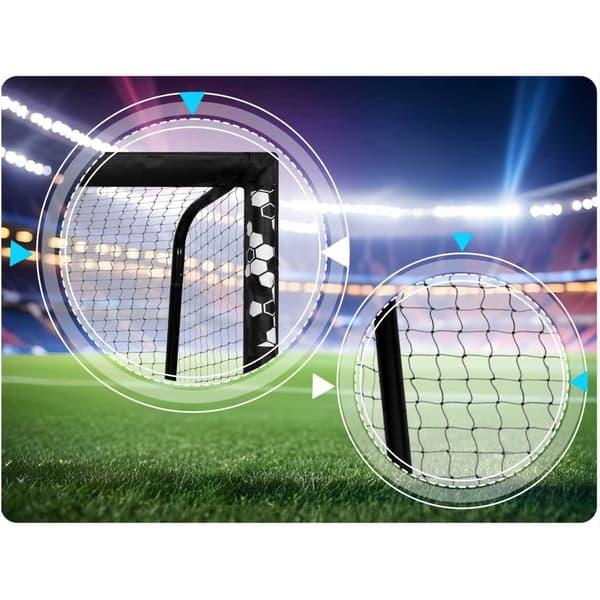 Fotballmål 300 x 200 x 120 cm NS-472 sekskant