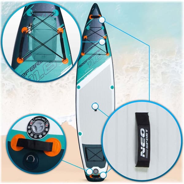 Reefbreak SUP-brett 350 x 81 x 15 cm Neo-Sport 170302