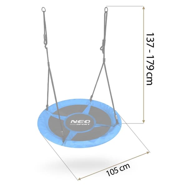 Swing storkereir Neo-Sport Swingo 100 cm