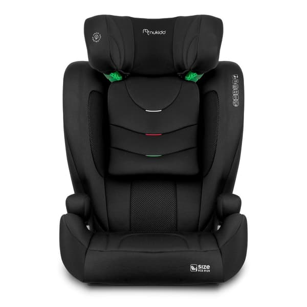 Nukido Louis Soft Autostol Sort 15-36kg ISOFIX