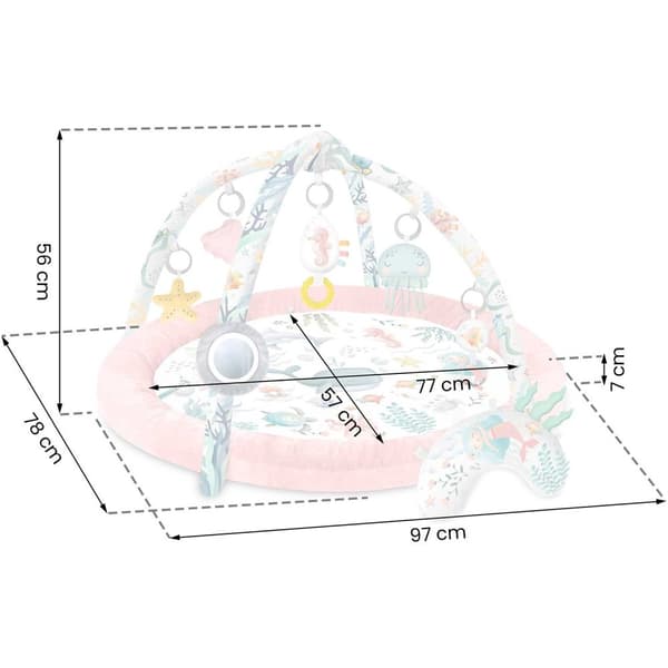 Ocean Nukido Interactive Play Mat - Rosa
