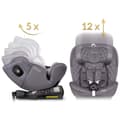 Miniatyrbild 3 av 9: Nukido Prestige Line Bilbarnstol Grå 0-36kg ISOFIX