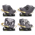 Miniatyrbild 6 av 9: Nukido Prestige Line Bilbarnstol Grå 0-36kg ISOFIX