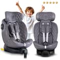 Miniatyrbild 2 av 9: Nukido Prestige Line Bilbarnstol Grå 0-36kg ISOFIX