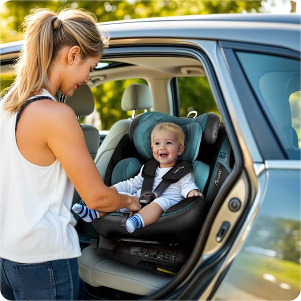 Nukido Prestige Line turvaistuin musta/sininen 0-36kg ISOFIX