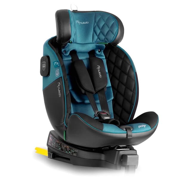 Nukido Prestige Line turvaistuin musta/sininen 0-36kg ISOFIX