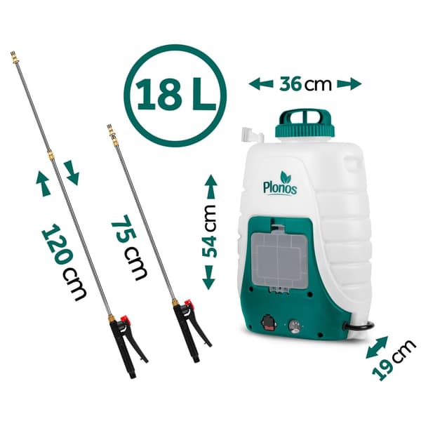 Plonos PL-601 batteridrevet sprøyte