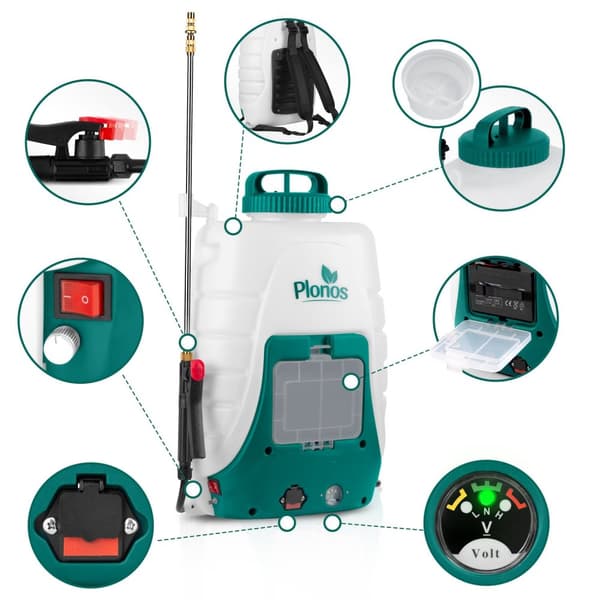 Plonos PL-601 batteridrevet sprøyte