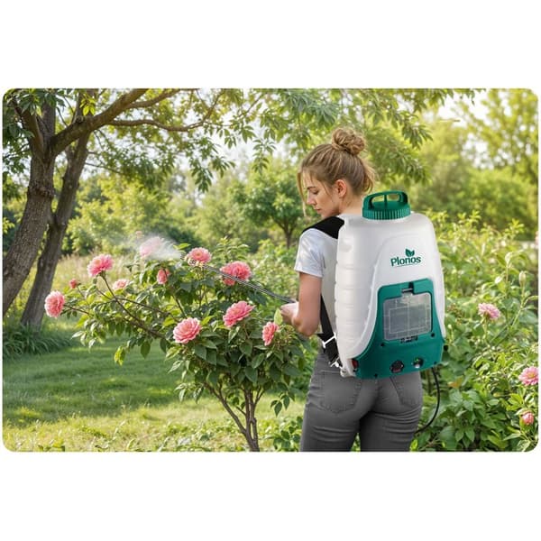Akkukäyttöinen ruisku vaunulla Plonos PL-601