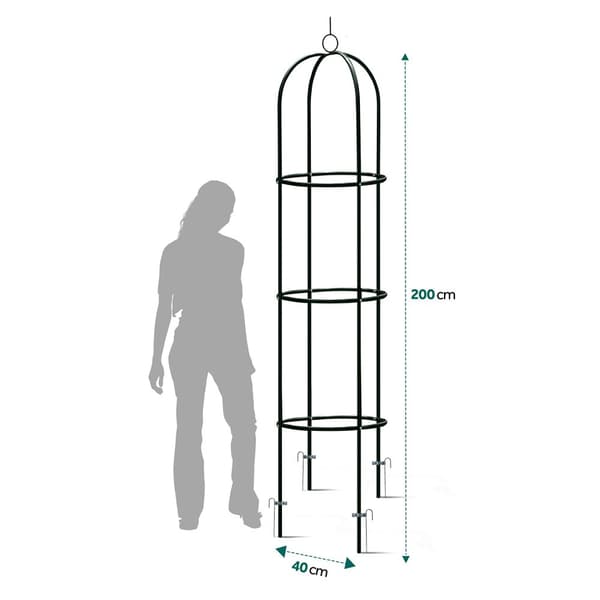 Hage pergolasøyle 200 cm Plonos PL-992