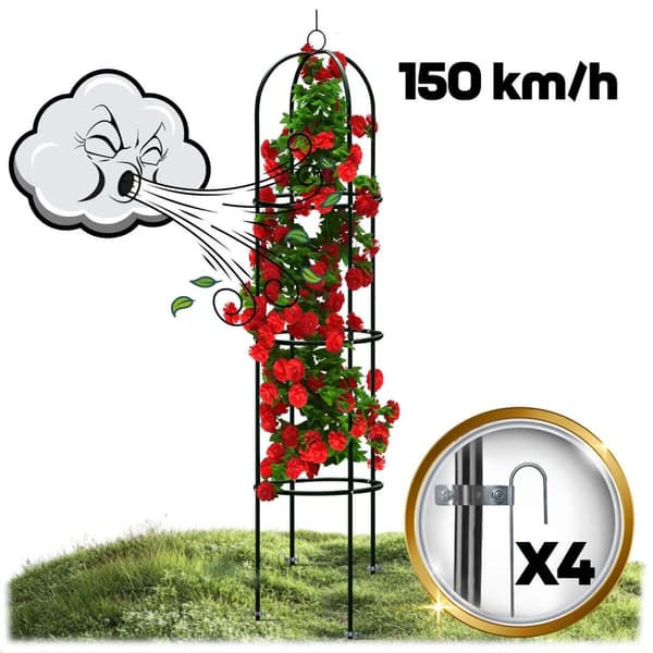 Hage pergolasøyle 200 cm Plonos PL-992