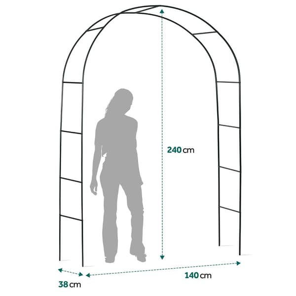 Hage pergola bue 240 cm Plonos PL-990