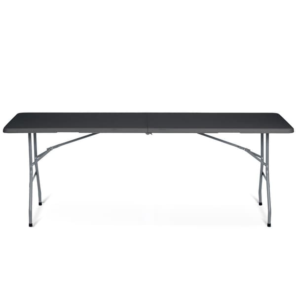 Sammenleggbart hageserveringsbord 244 cm Plonos sort