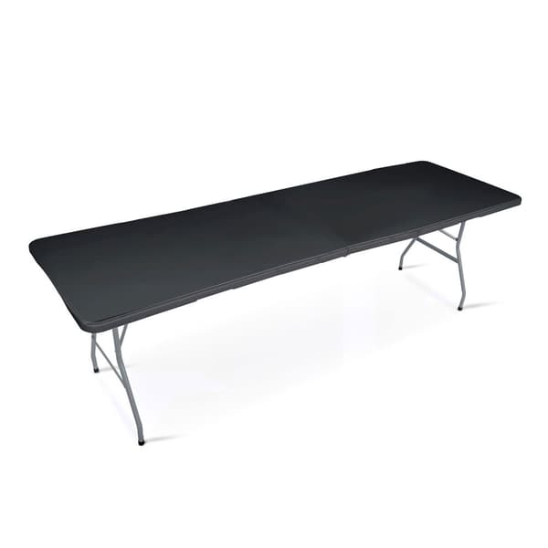 Sammenleggbart hageserveringsbord 244 cm Plonos sort