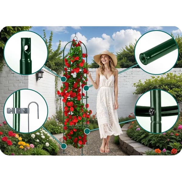 Hage pergolasøyle 200 cm Plonos PL-992