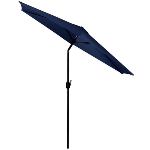Sammenleggbar hageparaply 6 segmenter 300 cm med trekk Plonos PL-884