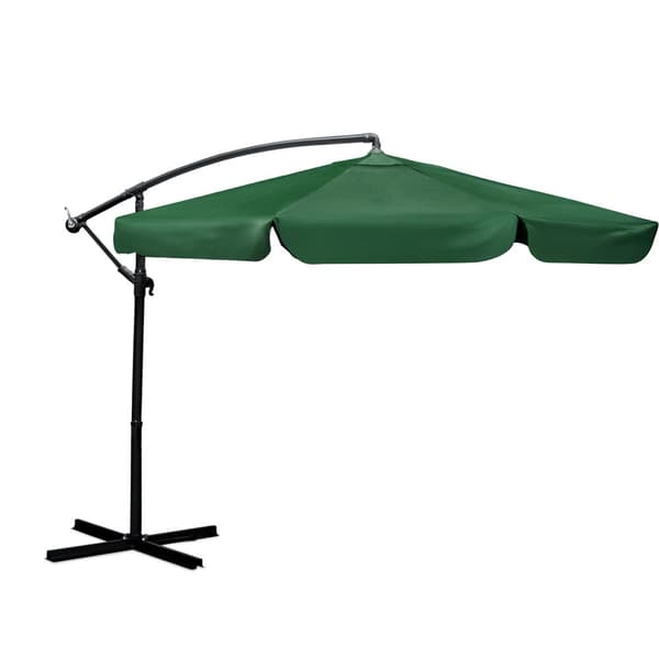 Sammenleggbar hageparaply 6 segmenter 350 cm med trekk Plonos PL-880