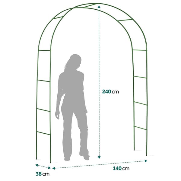 Hage pergola bue 240 cm Plonos PL-990