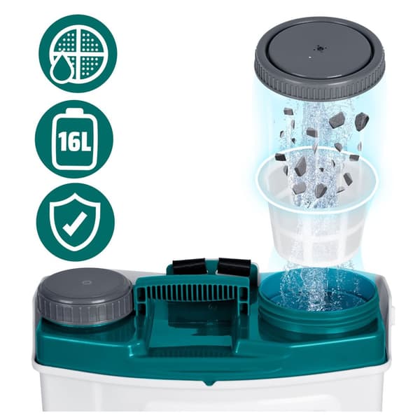 Batteridrevet sprøyte med blandebatteri Plonos PL-603