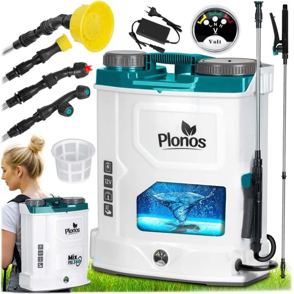 Batteridrevet sprøyte med blandebatteri Plonos PL-603