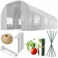 Miniatyrbilde 1 av 9: Hagetunnel 2,5 x 4 m (10 m2) hvit Plonos