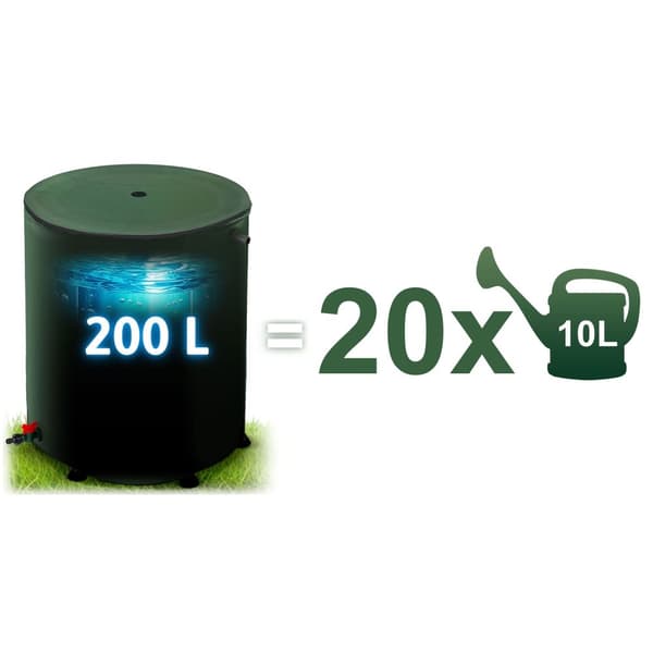 Regnvattentank 200 l Plonos PL-520