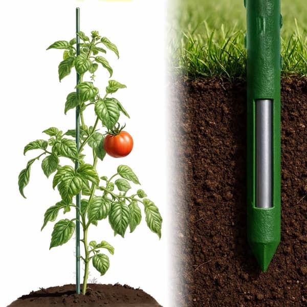 Plantestaker 150 cm Plonos PL-940 grønn 10stk