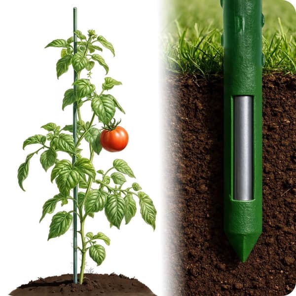 Plantestaker 180 cm Plonos PL-940 grønn 10stk
