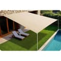Miniatyrbilde 8 av 9: Rektangulært solseil 3x4m Plonos PL-885 beige