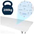 Miniatyrbilde 7 av 9: Sammenleggbart hageserveringsbord 244 cm Plonos hvit
