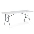 Miniatyrbilde 2 av 9: Catering sett hage klappbord + 2 benker 180 cm Plonos hvit