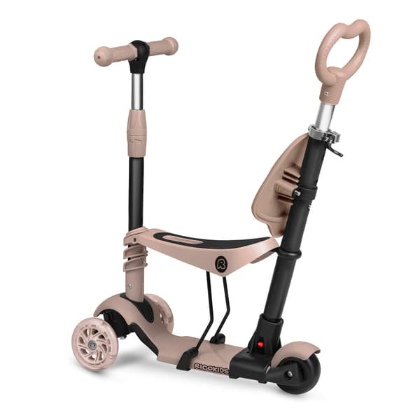 Ricokids Todi 3-hjulig skoter - Beige