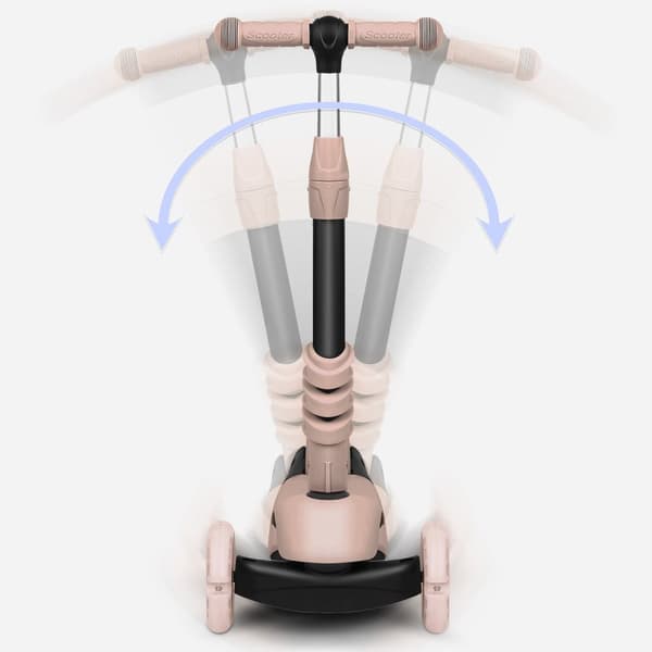 Ricokids Todi 3-hjuls scooter - Beige