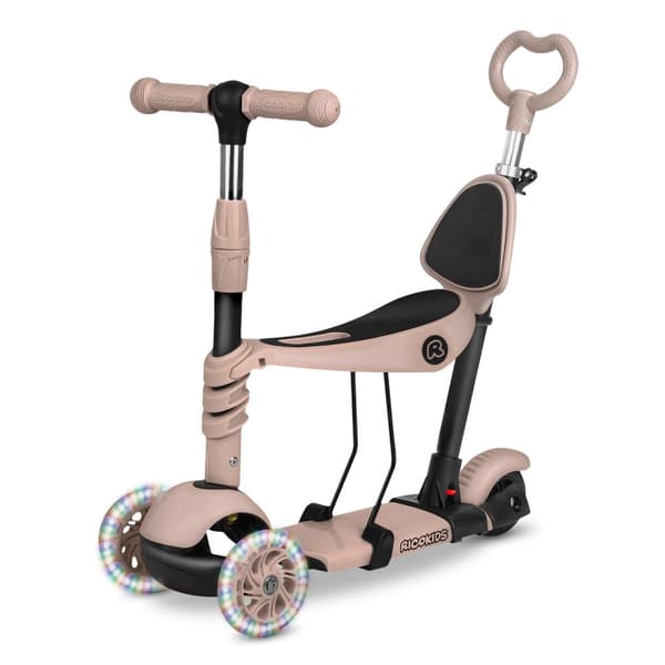 Ricokids Todi 3-hjulig skoter - Beige