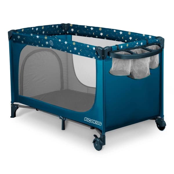 Resesäng 125 x 65 x 78 cm RK-240 marinblå