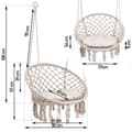 Pikkukuva 5 / 9: Riippuva puutarhakeinutuoli BOHO beige