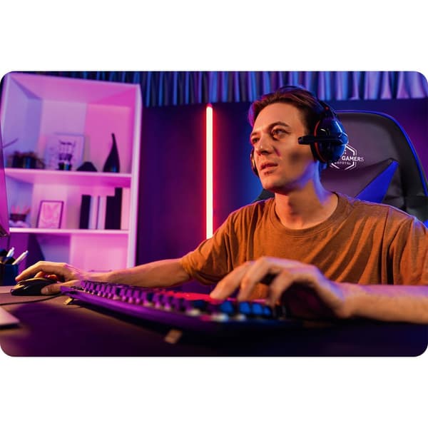 Sofotel Draknor gaming stol sort og blå