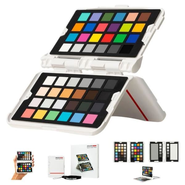 Datacolor Spyder Photo Checker, bärbart färgreferensverktyg med 62 färgminiatyrer