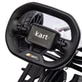 Miniatyrbillede 10 af 10: El-gokart til børn 12 V 3-5 km/t driftkart med 2-vejs justerbar tilstand, sikkerhedssele, rat, gokart børnebil til 3-8 årige børn, hvid |