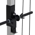 Miniatyrbilde 8 av 10: Kabeltrekk kraftstasjon for hjemmet, plug-in vekter opptil 50 kg belastning per side, kabeltrekkstasjon med håndtak, frittstående kabeltårn kabeltrekk