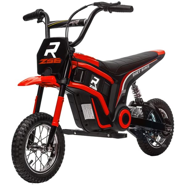 Elmotorcykel Elmotorcykel för barn med 24V 350W motor, 8-16 KMH hastighetsläge, 12 tums luftdäck, elmotorcykel med musikstrålkastare, Moto Cross för b