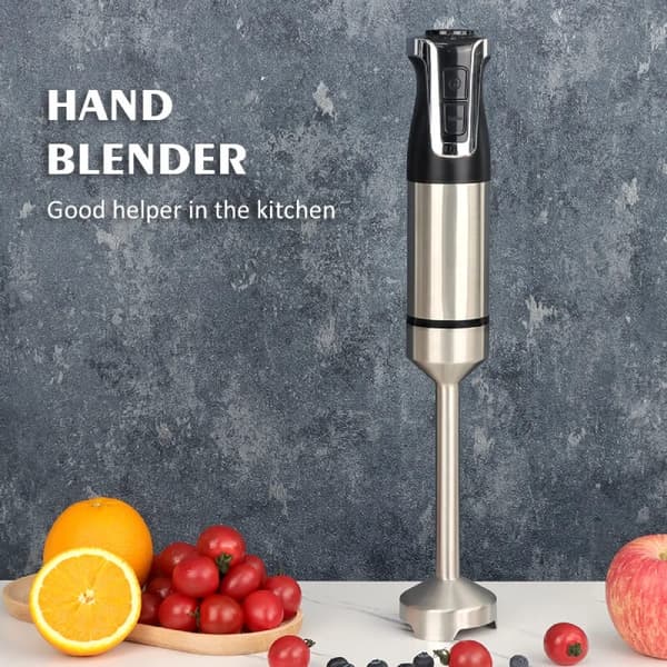 Royalty Line RL ESTM800BLK: Kraftfull svart stavmixer för smoothies och soppor