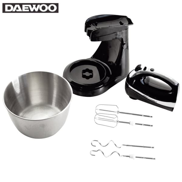 Daewoo SYM-1472: Käsisekoitin jalustalla ja kulholla-300W