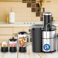 Miniatyrbild 3 av 5: Royalty Line RL-PJ19003: 4-i-1 juicepress, mixer, hackare och kvarn