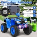 Pikkukuva 4 / 5: 24 V Electric Kids Quad Electric Quad langattomalla yhteydellä Electric Quad Blue