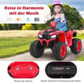 Miniatyrbillede 5 af 5: 24V Electric Kids Quad Electric Quad med trådløs forbindelse Electric Quad Rød