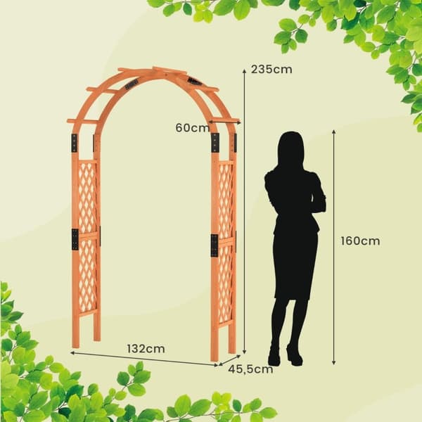 Trerosebue for klatreplanter hagebue buegang espalier klatrehjelp espalier