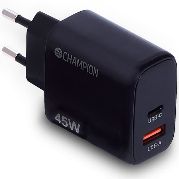 Laddare 45W PD/QC Svart