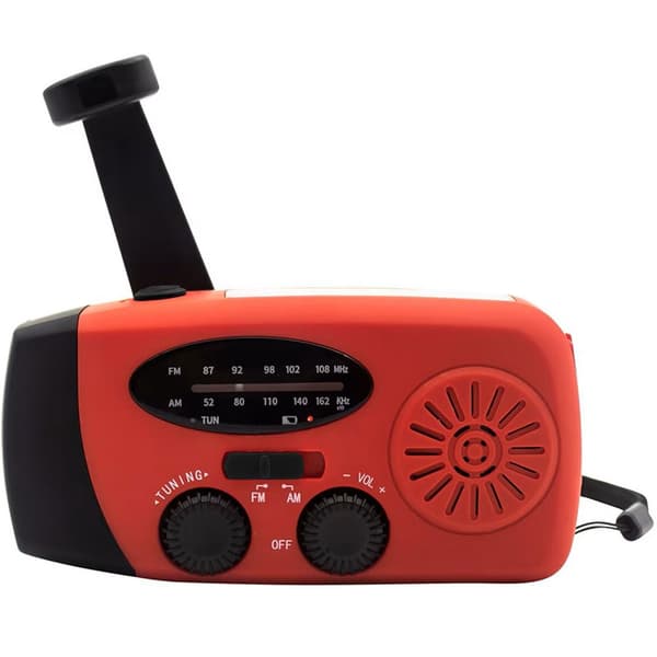 Krankradio Solcellelampe SCR-2005