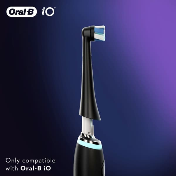 Borsthuvud iO Ultimate Clean Black 4st